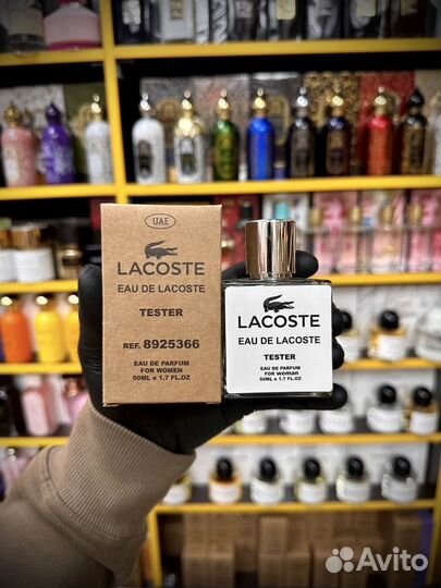 Lacoste eau de lacoste оригинальный тестер
