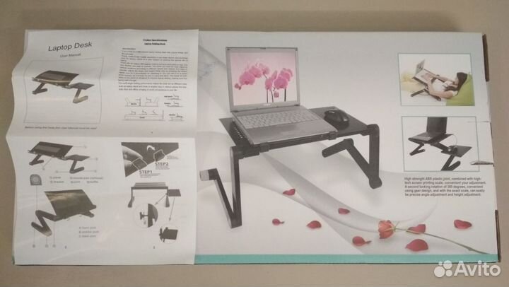 Столик-трансформер для ноутбука с охлаждением