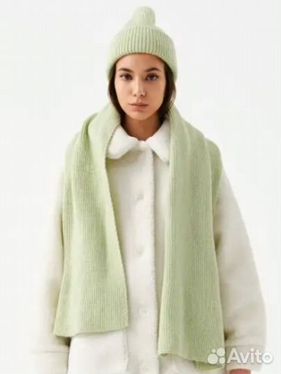 Комплект шапка и шарф