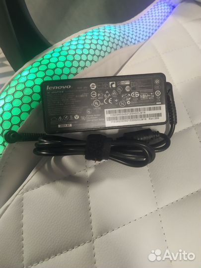 Блок питания для ноутбука Lenovo 20V 2.25A Плоский