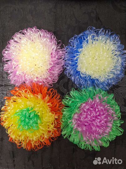 Мочалка ручной работы