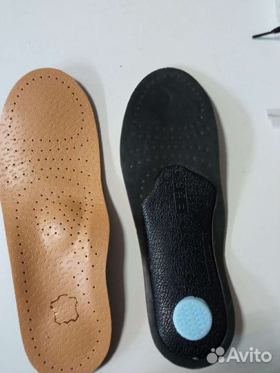Ортопедические стельки кожаные новые