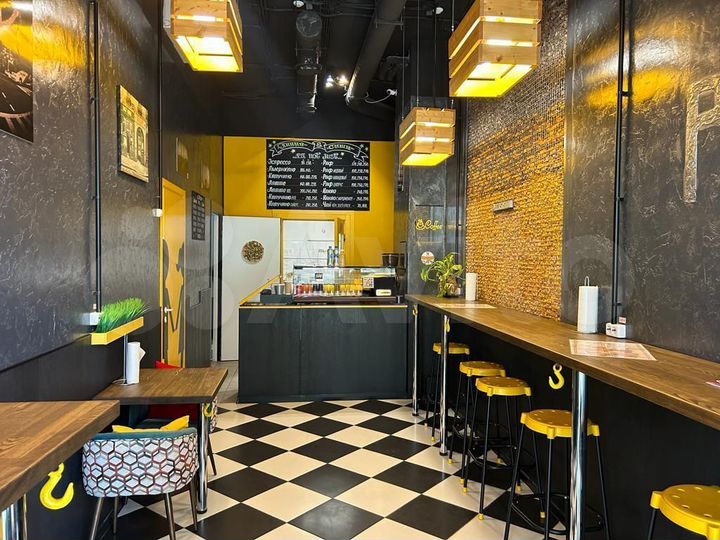 Кафе кофейня шаурма фастфуд доставка 73 м²