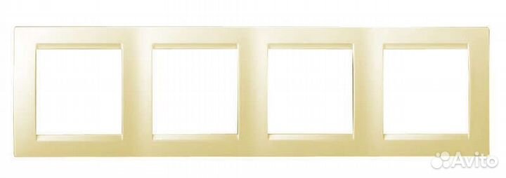 Рамка 4-м Simon15 сл. кость Simon 1500640-031