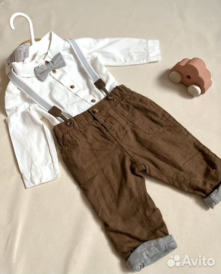 Праздничный костюм для мальчика hm 68,74,80