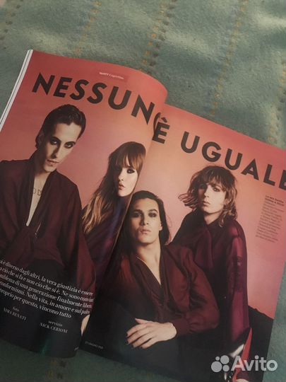 Maneskin журнал Vanity Fair на итальянском языке