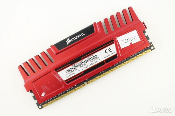 Оперативная память DDR3 4 GB 2133 MHz Corsair