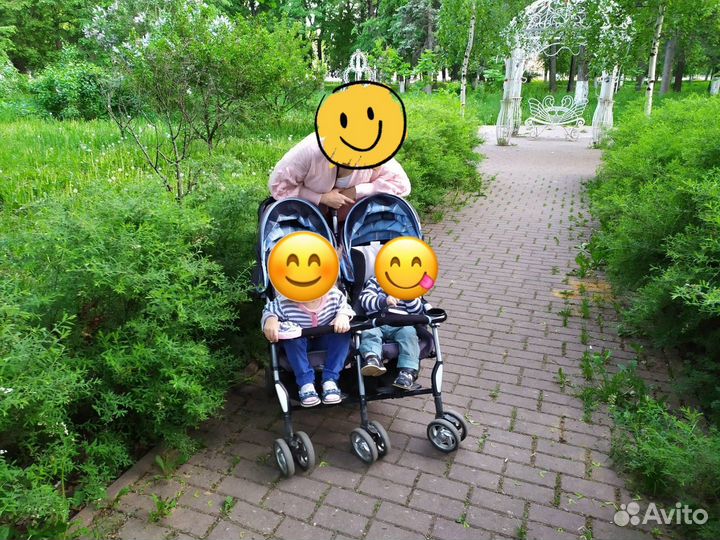 Коляска для двойни или погодок