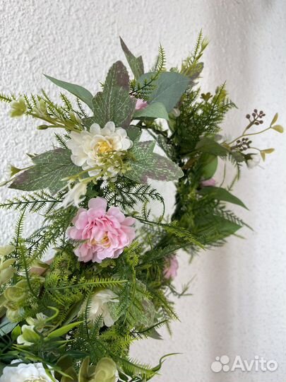 Венок на голову из цветов