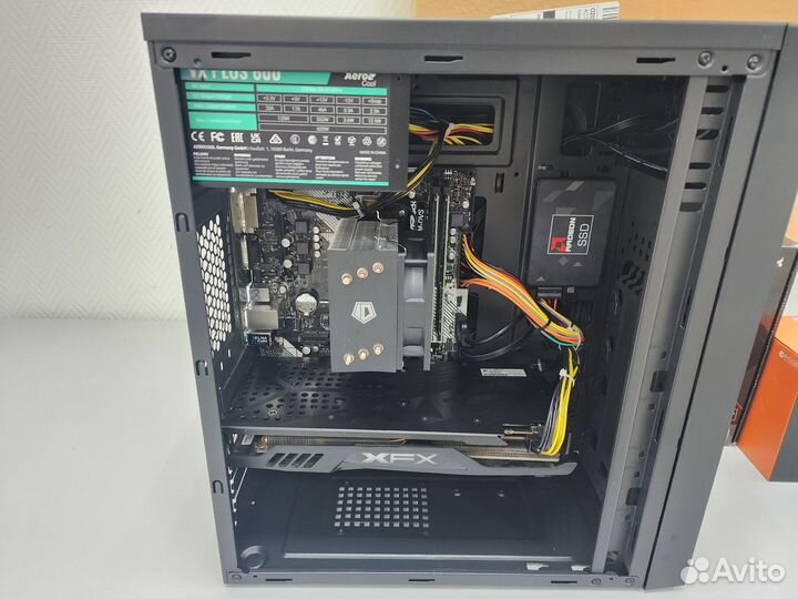 Игровой AMD Ryzen 3 4100/16Gb/SSD 256Gb/RX 480