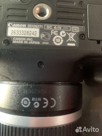 Фотоаппарат canon EOS 550d