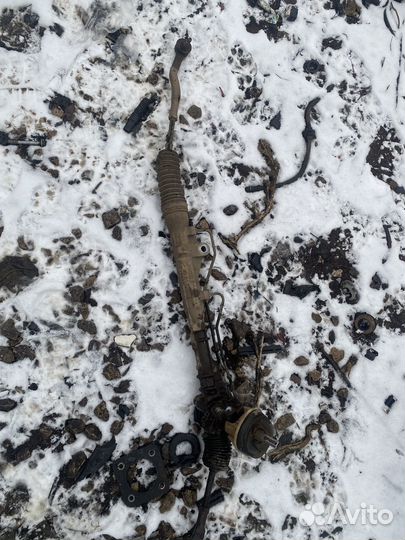 Renault logan рулевая рейка под гур