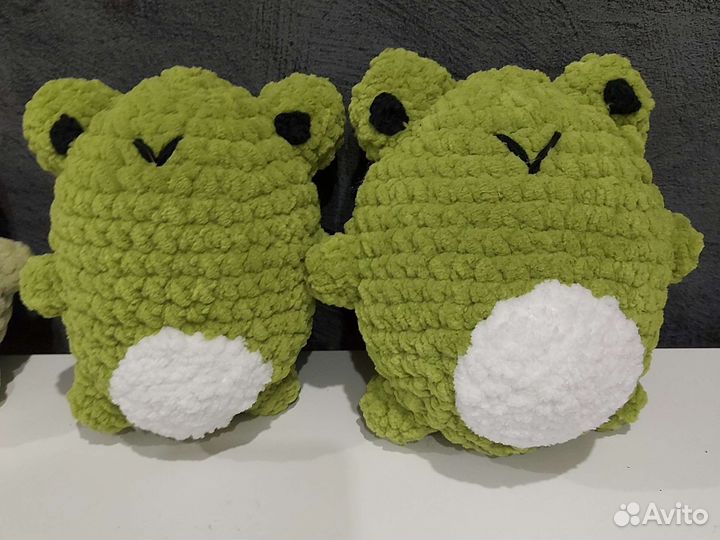 Вязаная жабка