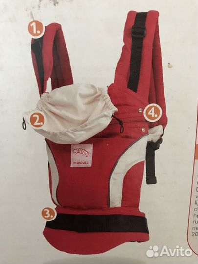 Эргорюкзак/слинг Manduca