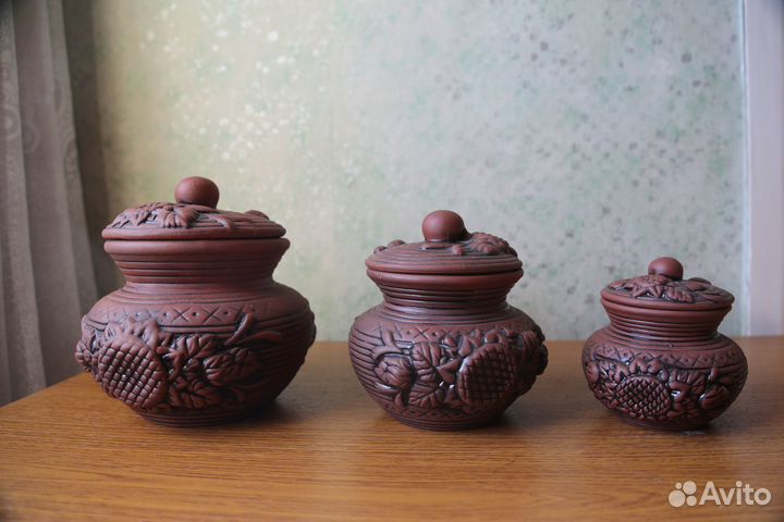 Глинянные горшочки
