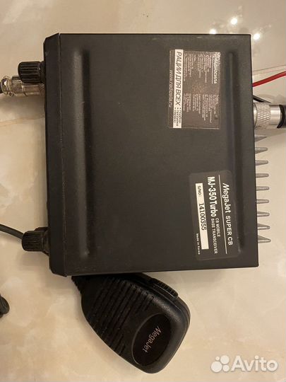 Megajet MJ-350 turbo рация для авто