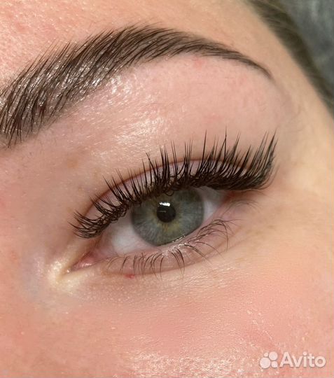 Наращивание/ламинирование ресниц/брови