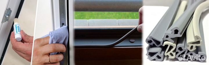 Замена уплотнителя на окнах