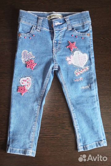 Джинсы для девочки 86