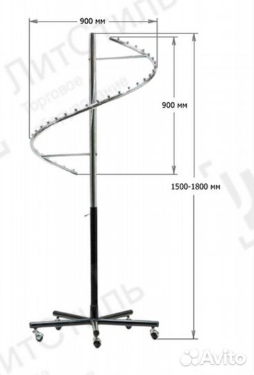 Вешалка напольная