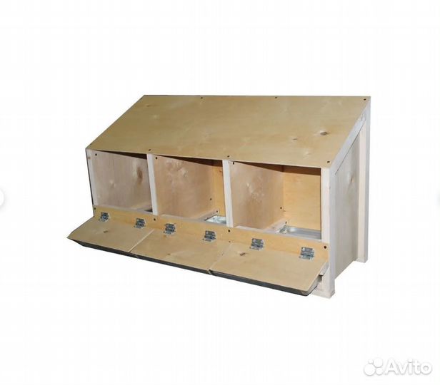 Гнездо для кур деревянное 3-1