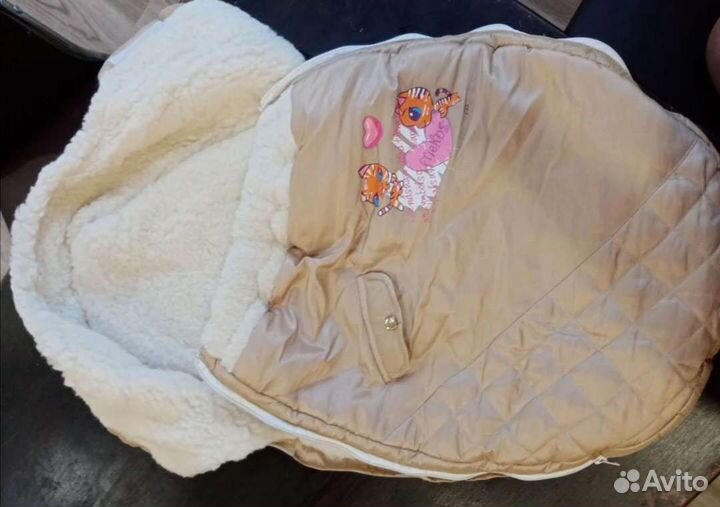 Конверт зимний на выписку