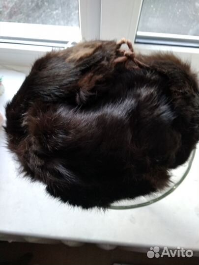 Шапка ушанка меховая (кролик)