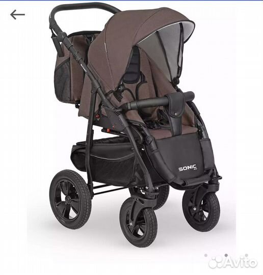 Коляска sonic Plus 3в1