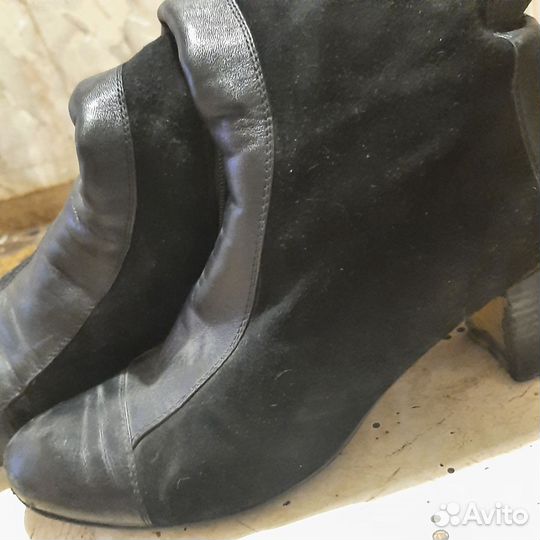 Сапоги натуральная кожа