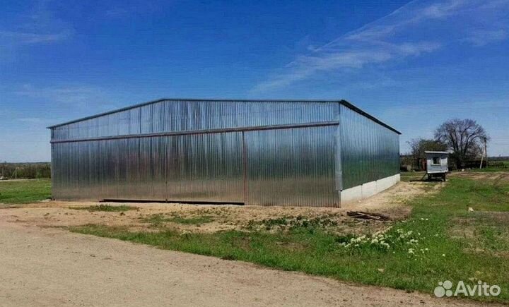 Строительство ангаров, гаражей, навесов