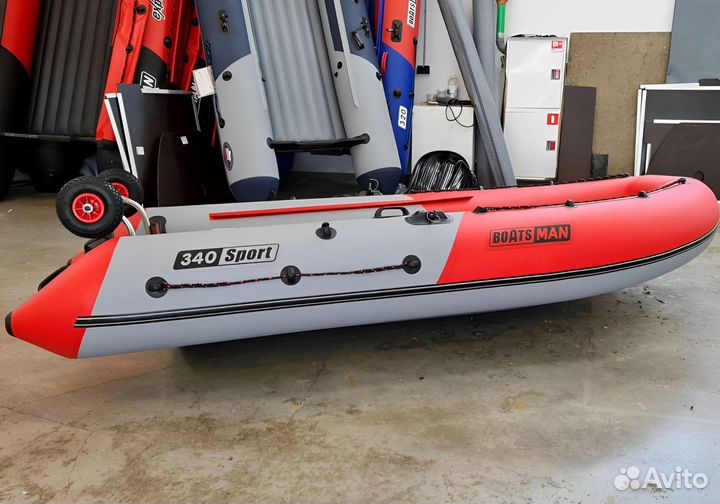 Лодка пвх BoatsMan BT340ASR Sport