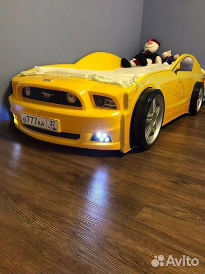 Детская Кровать машинка. Mustang Light Plus