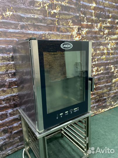 Пароконвектомат unox 10 уровней бу