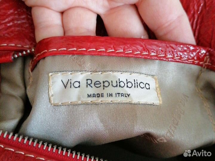 Сумка натуральная кожа италия