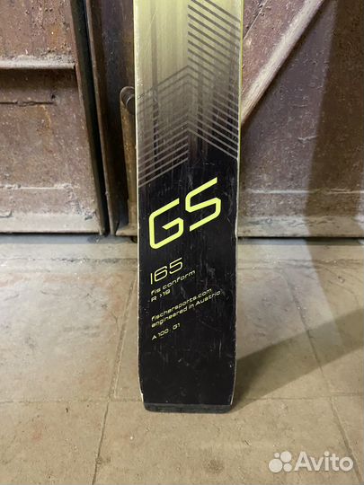 Горные лыжи Fisher rc4 world cup GS 165