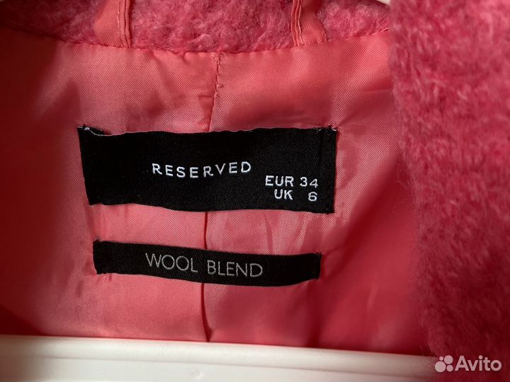 Пальто весеннее 44 шерсть