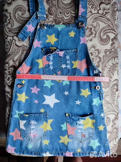 Джинсовый сарафан