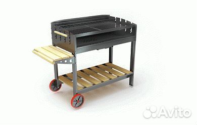 Гриль Grillux Orion 100 угольный передвижной с под