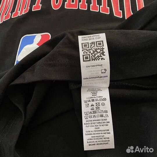 Tommy hilfiger футболка черная