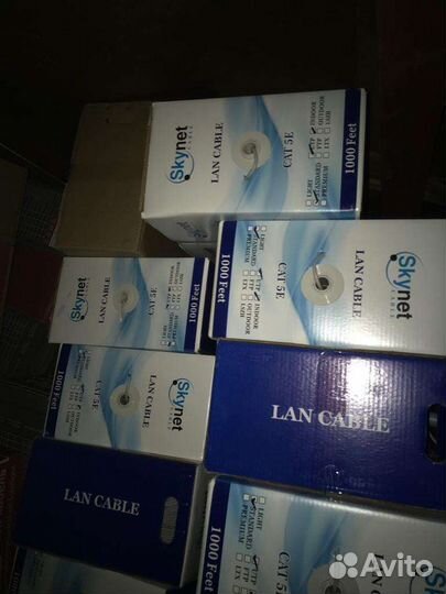 Витая пара utp медь 8 жил много