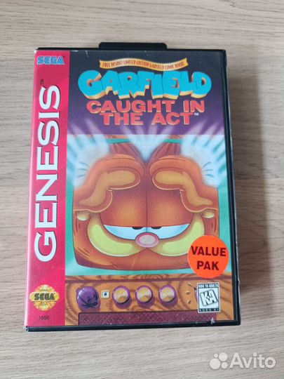 Garfield: Caught In The Act / sega genesis