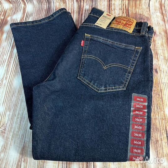 Джинсы Levis 501 Индиго на Болтах