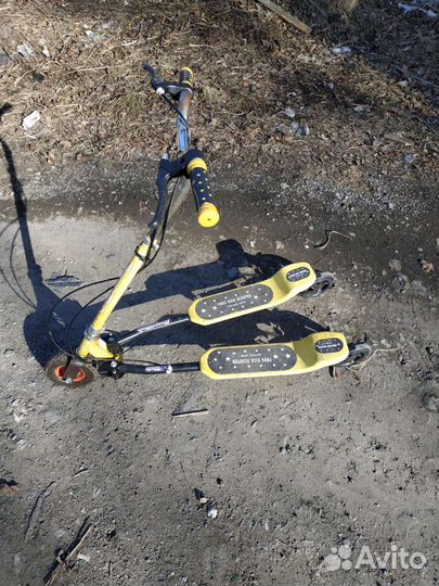 Инерционный самокат