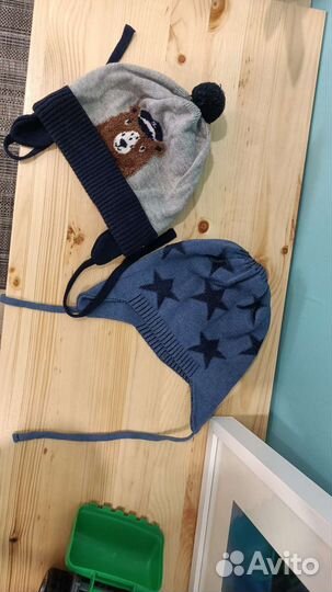 Шапочки на мальчика осень