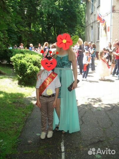 Летнее длинное платье