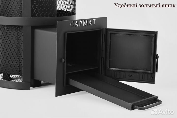 Печь для бани с 2-мя каменками от производителя