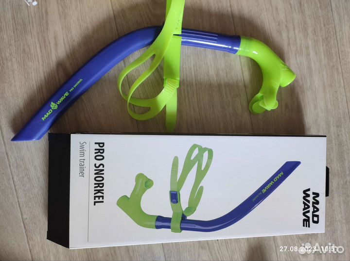 Трубка для плавания mad wave