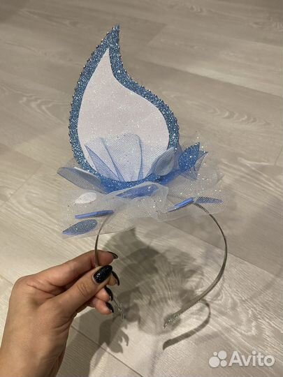 Ободок для девочки новогодний