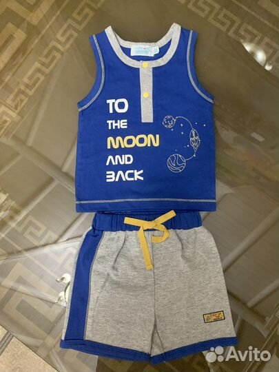 Костюмы детские (футболка+шорты) оптом