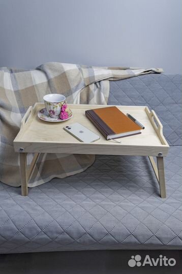 Деревянный поднос на ножках в Хабаровске